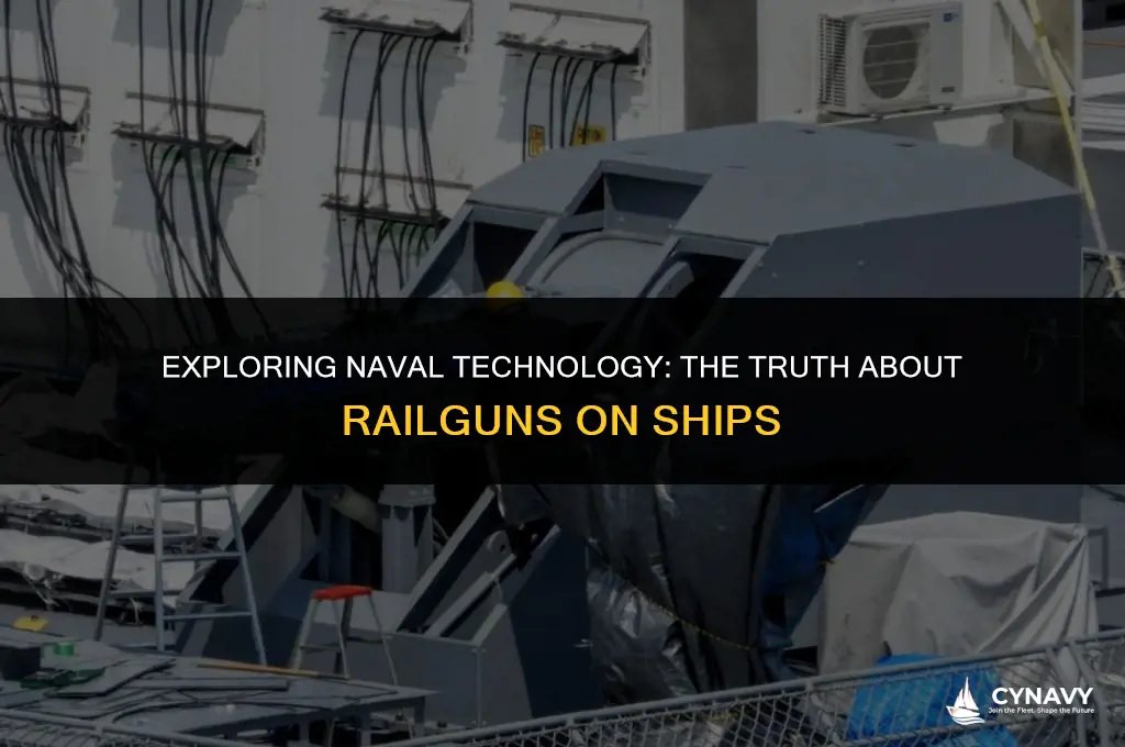 does the navy have railguns on ships