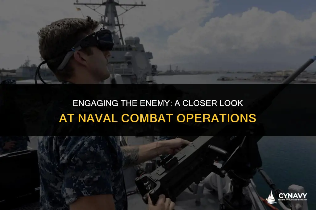 does the navy see combat