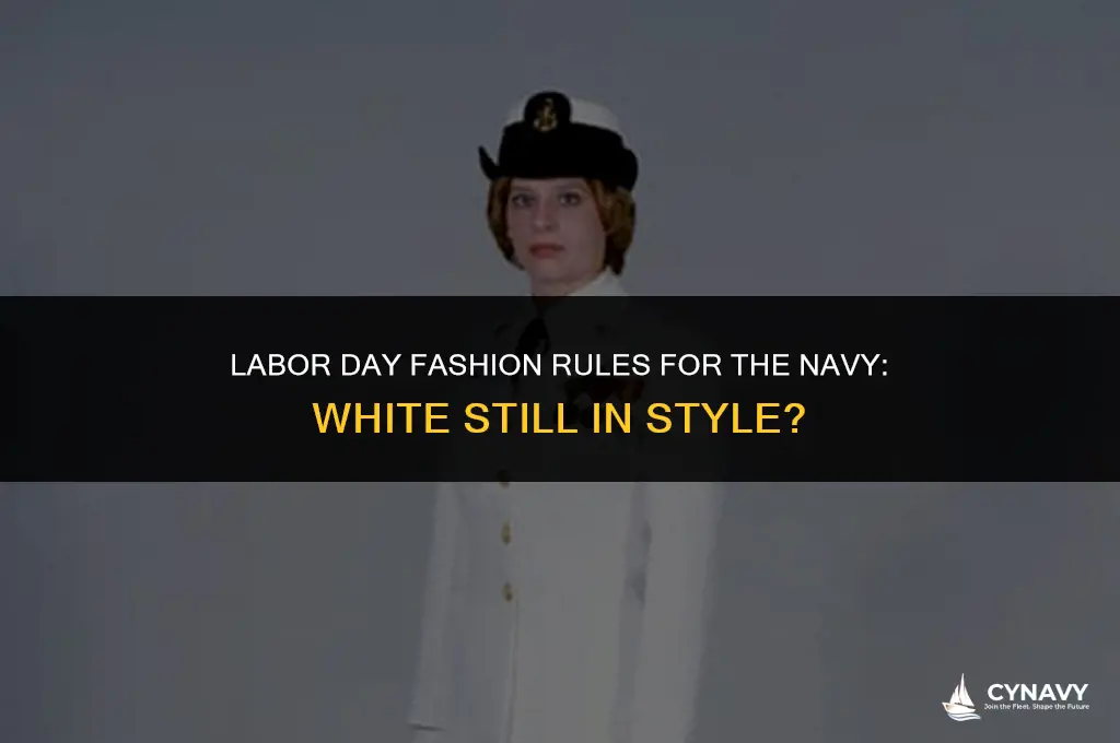 does the navy still wear white after labor day