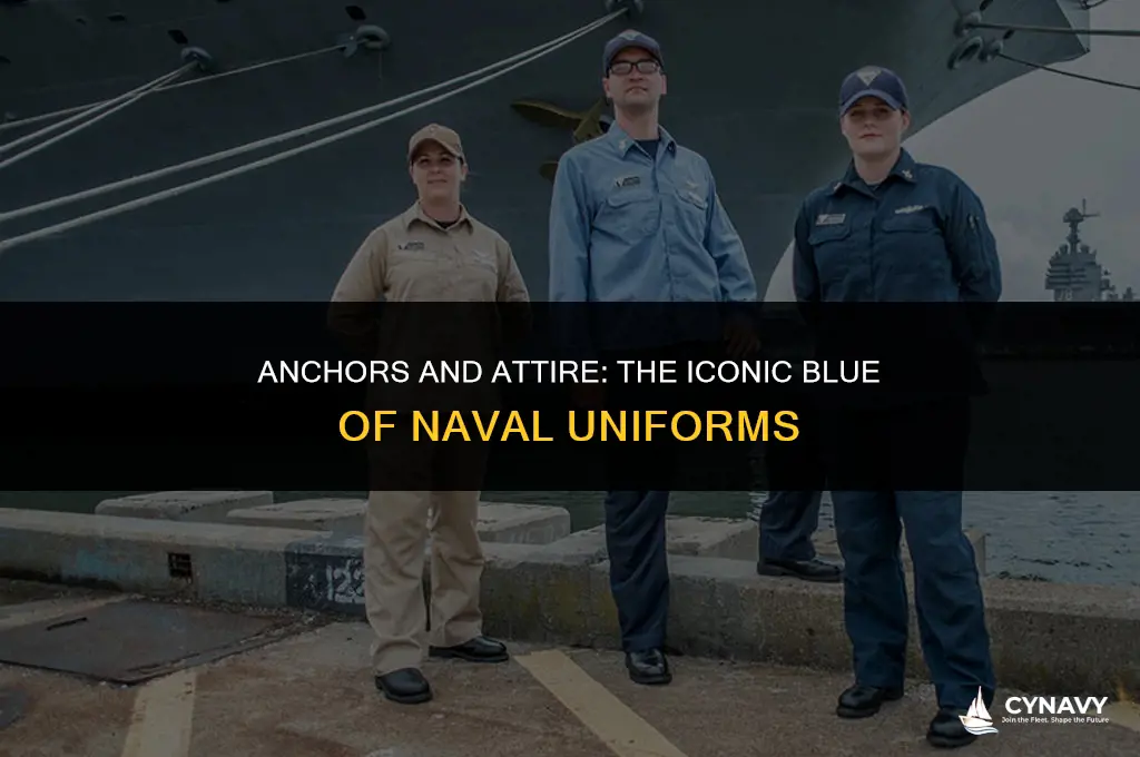 does the navy wear blue uniforms