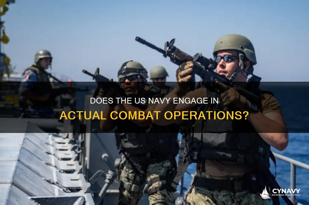 does the us navy actually get into fights