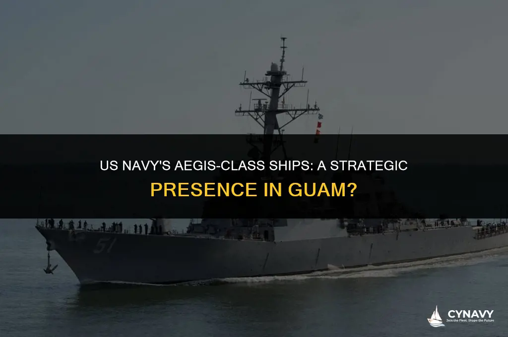 does the us navy have aegis class ships in guam