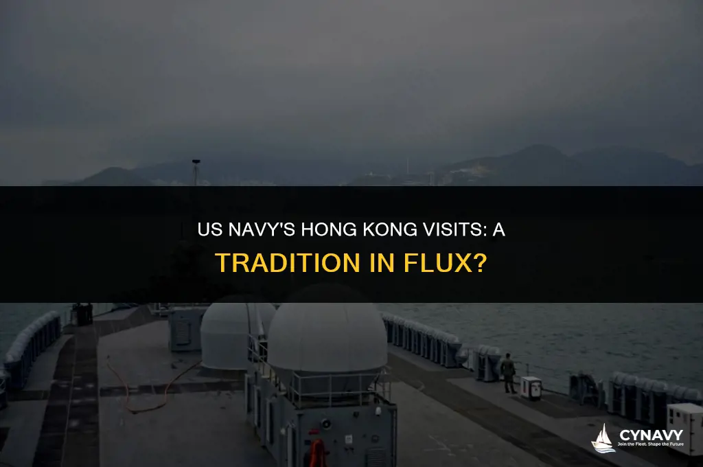 does the us navy still go to hong kong