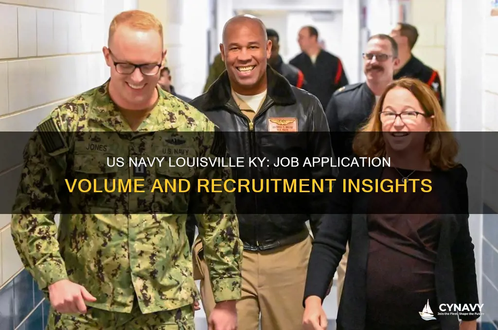does us navy louisville ky get alot of job applications
