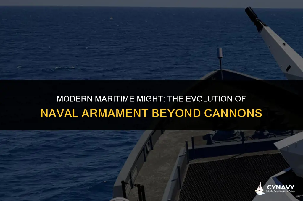 does us navy still use canons on ships