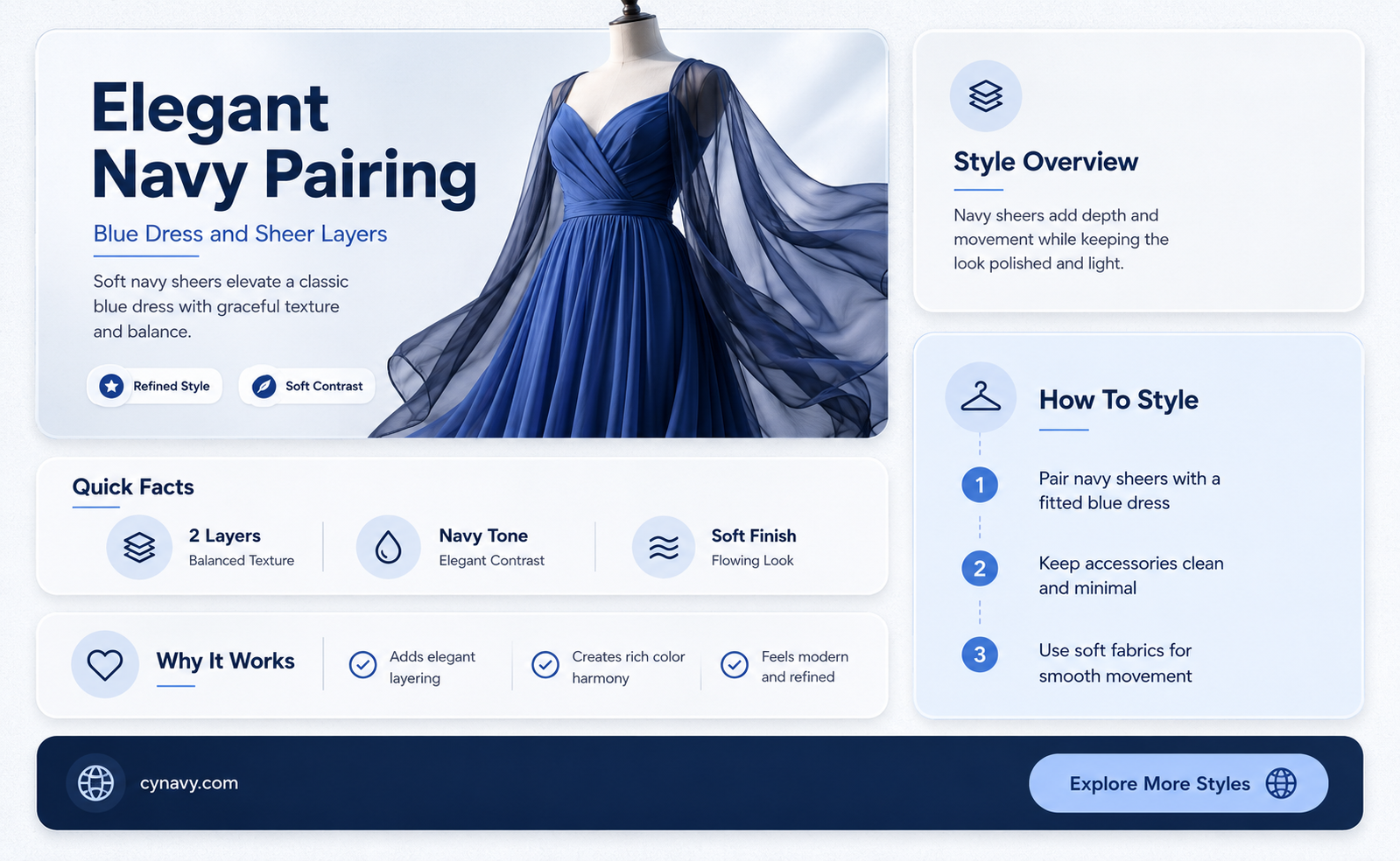 can you wear navy blue sheers with a blue dress