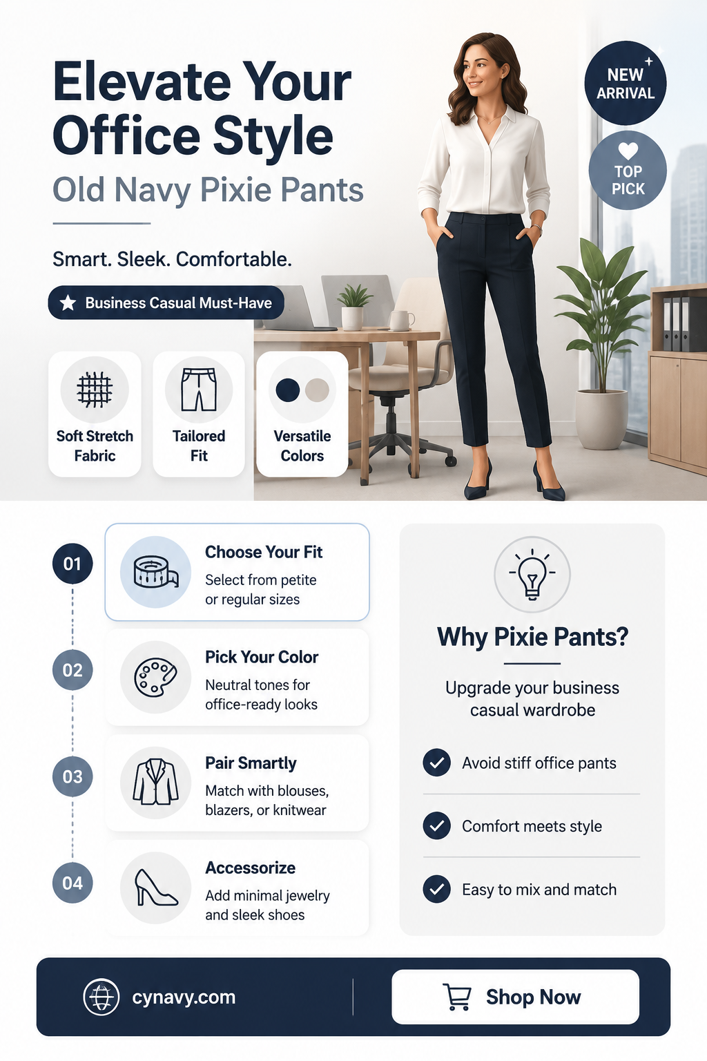 are old navy pixie pants business casual