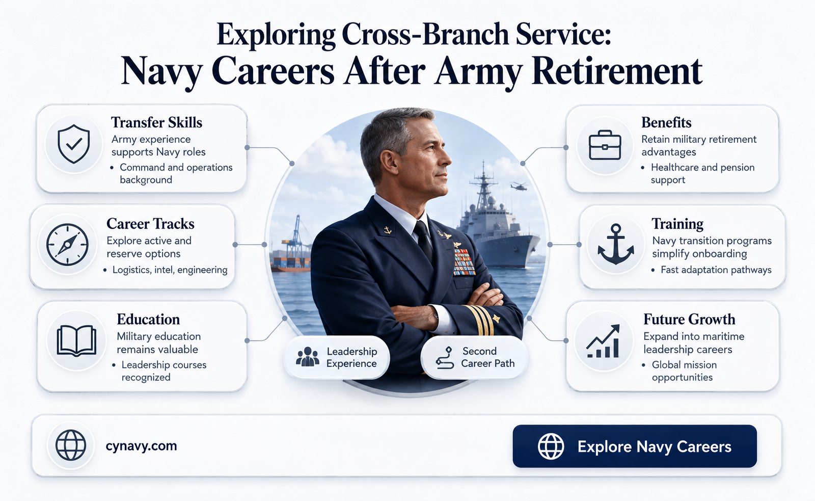 can you join the navy after retirement from army