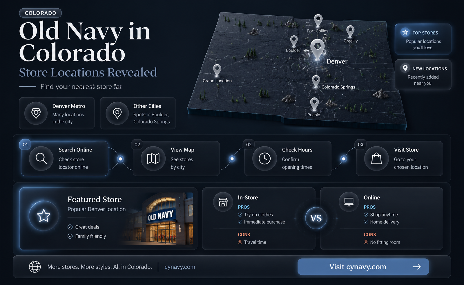 are old navy stores open in colorado