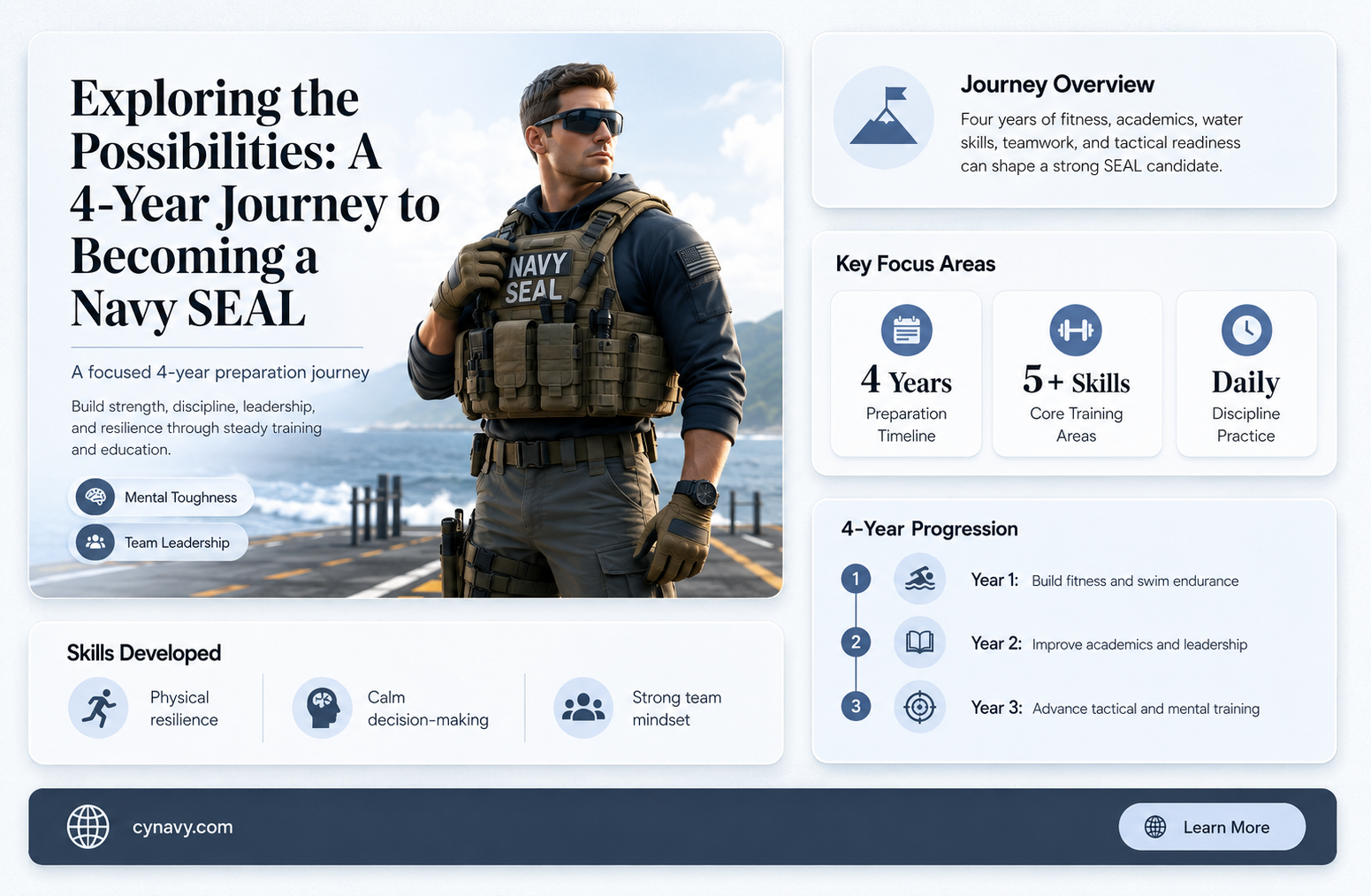 can you be a navy seal for 4 years