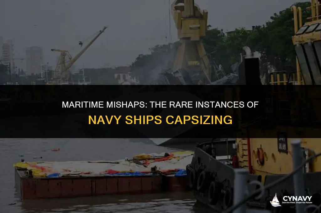 has a navy ship ever capsized