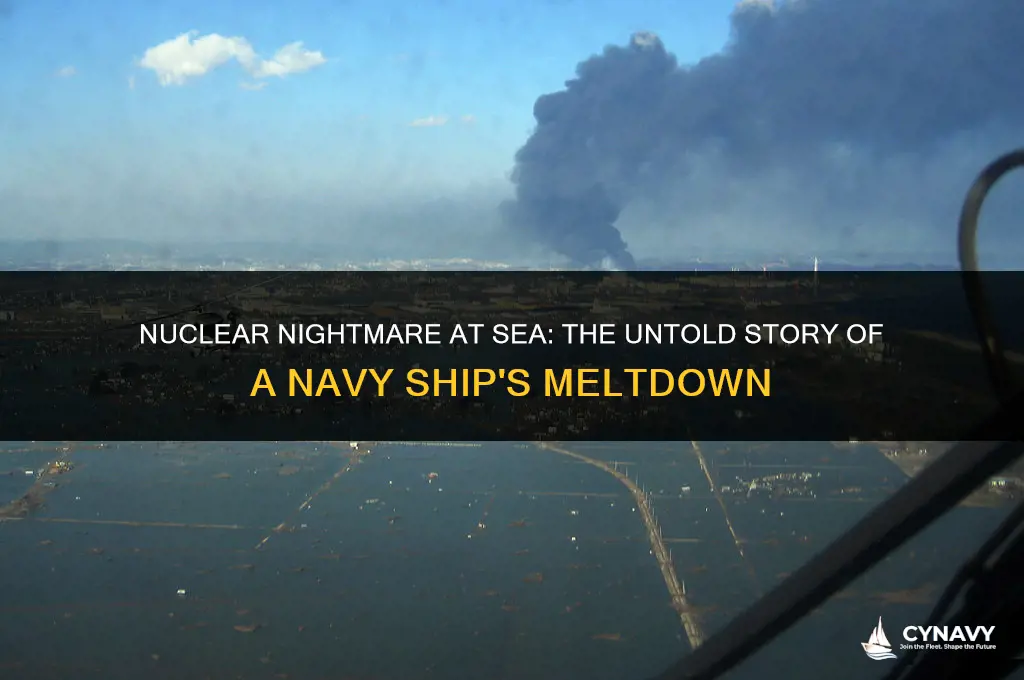 has a navy ship ever had a nuclear meltdown