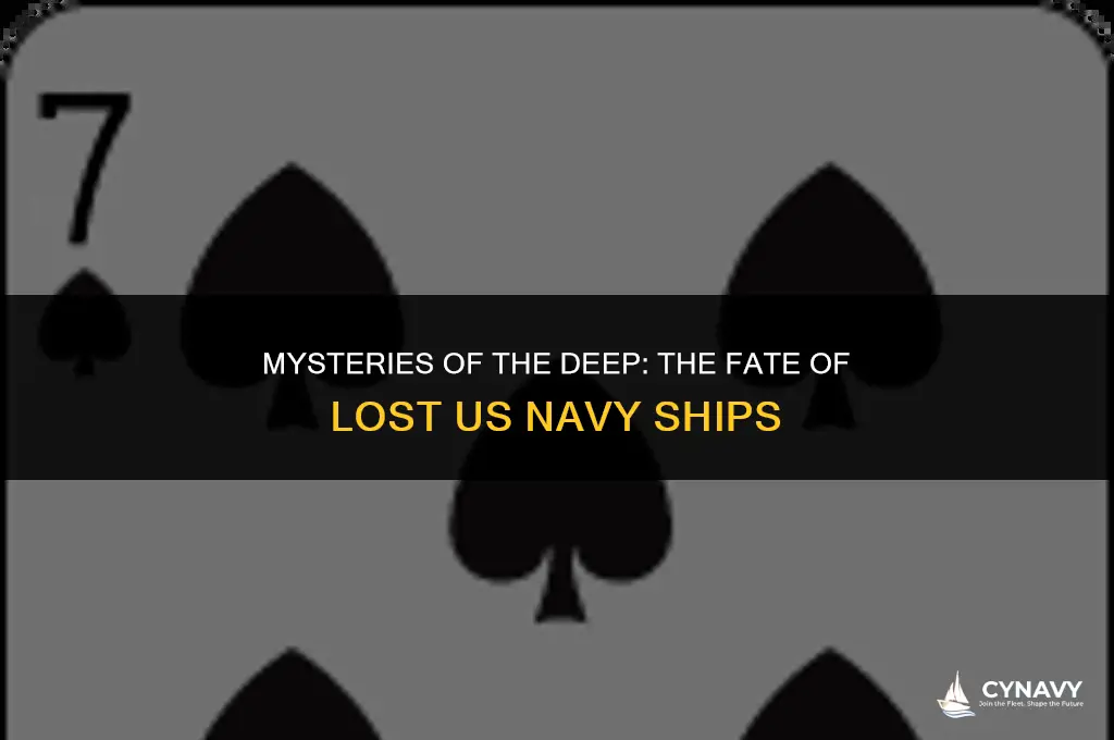 has any us navy ship been lost at sea