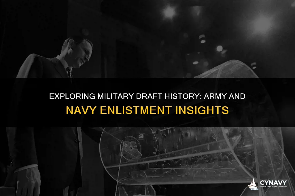 has anyone from army or navy been drafted