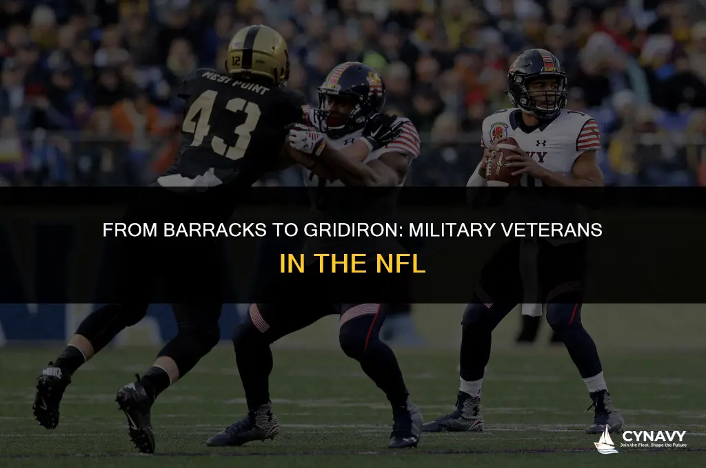 has anyone from army or navy played in the nfl