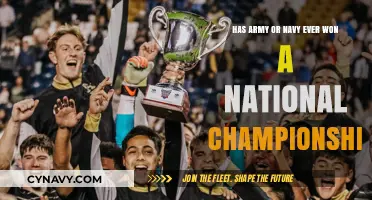 Historic Victories: Army and Navy's National Championship Triumphs