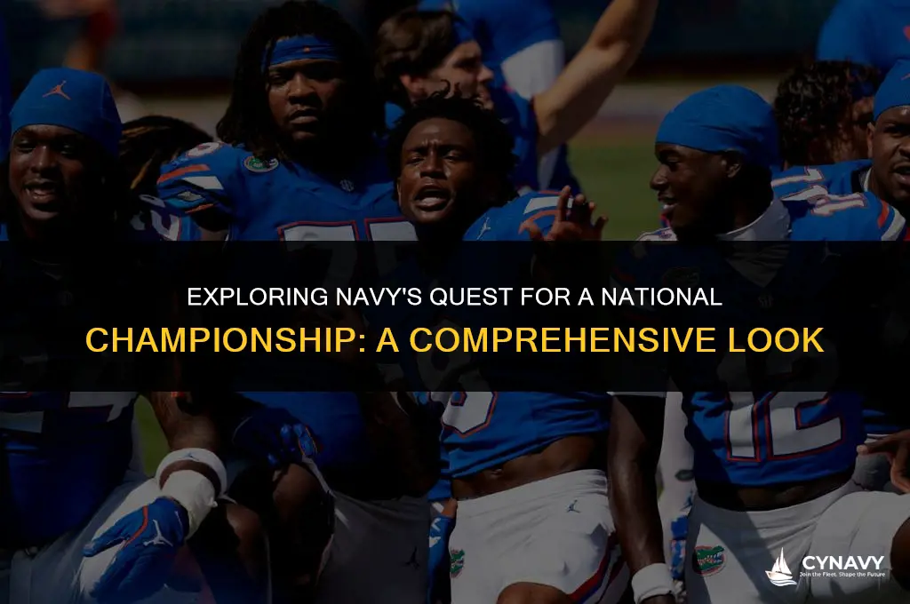 has navy won a national championship