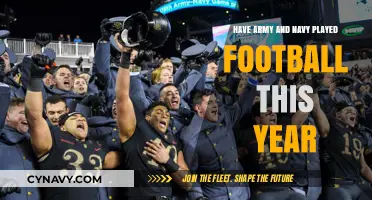 Gridiron Clash: Army vs. Navy Football Showdown Returns This Year