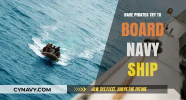 High Seas Showdown: Pirates Attempt Daring Navy Ship Boarding