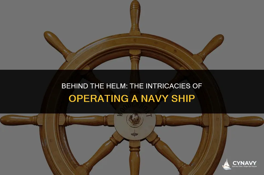 how a navy ship is operated