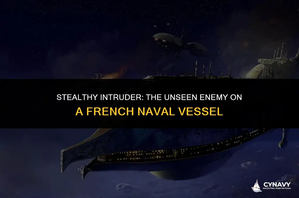how an invisible foe slipped aboard a french navy ship
