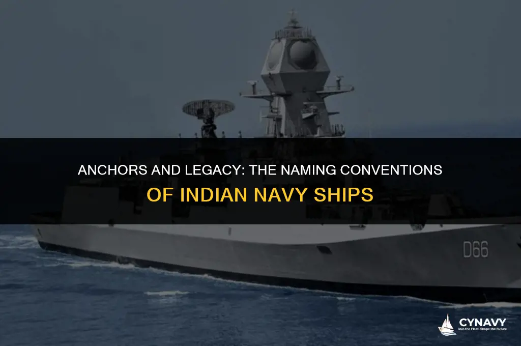 how are indian navy ships named