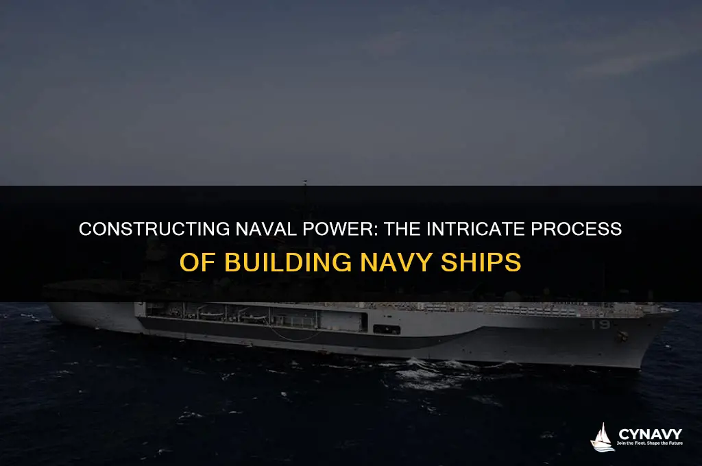 how are navy ships built