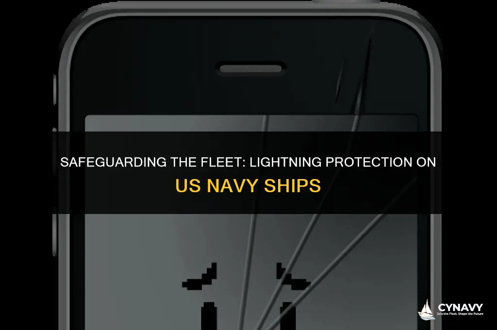 how are us navy ships protected from lightening strikes