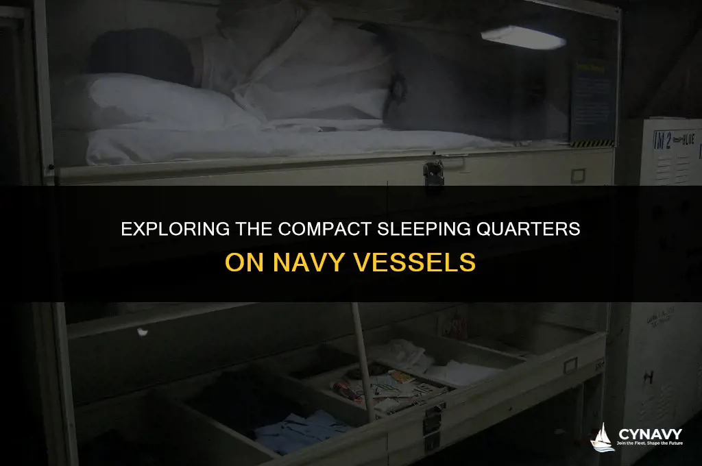 how big are beds on navy ships