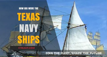 Exploring the Size and Might of Texas Navy Vessels