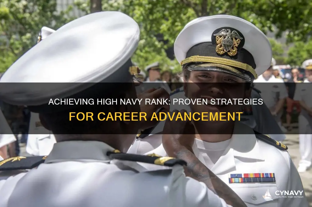 how can i get a high rank in the navy