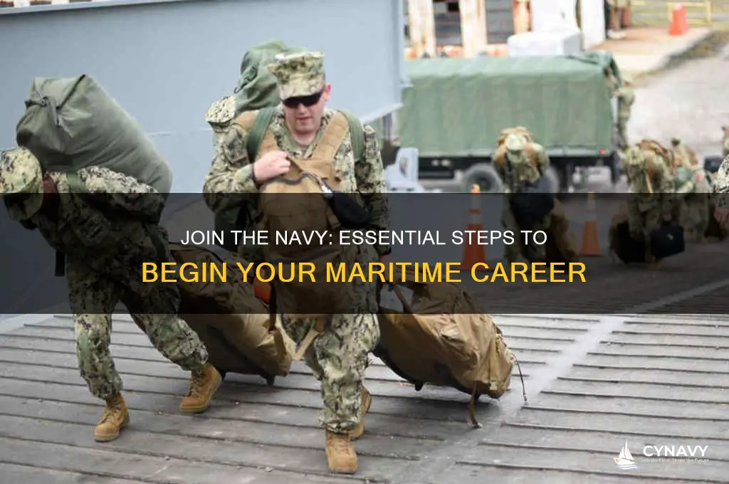 how can i get into the navy