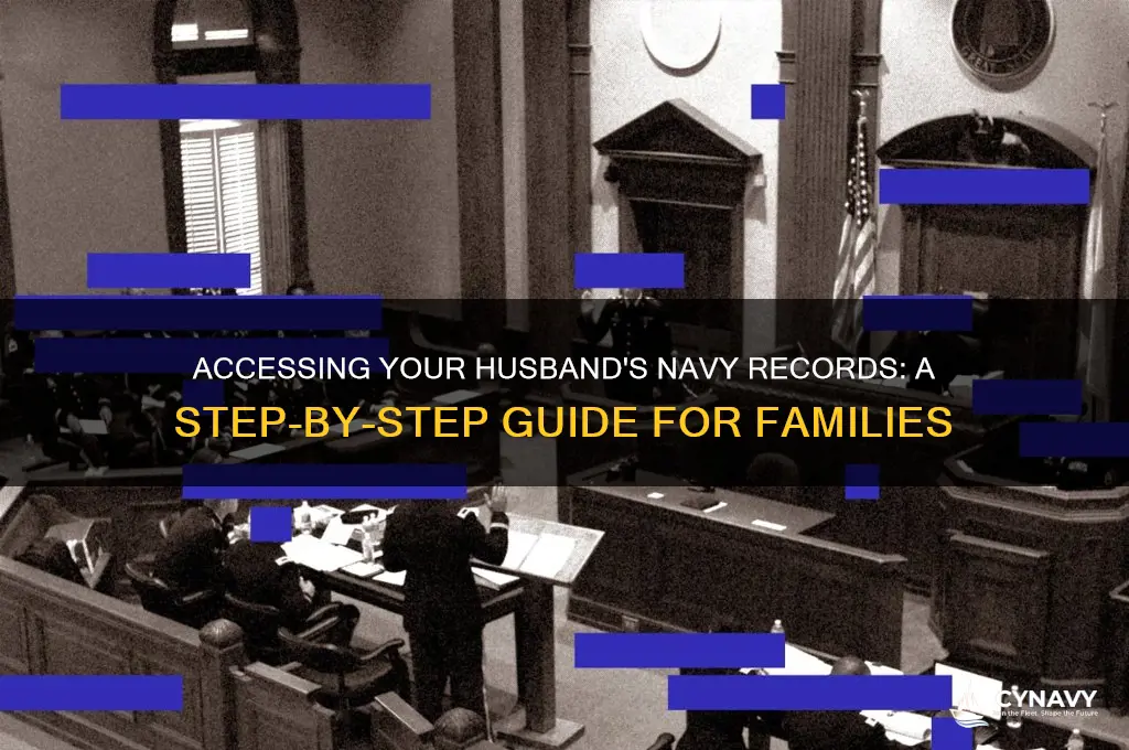 how can i get my husband navy records