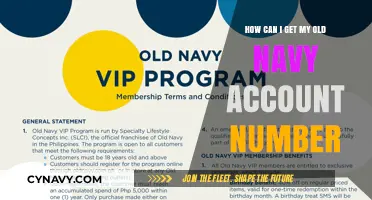 How to Easily Find Your Old Navy Account Number Online