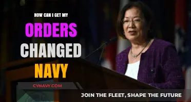 Navy Order Changes: A Step-by-Step Guide to Modifying Your Orders