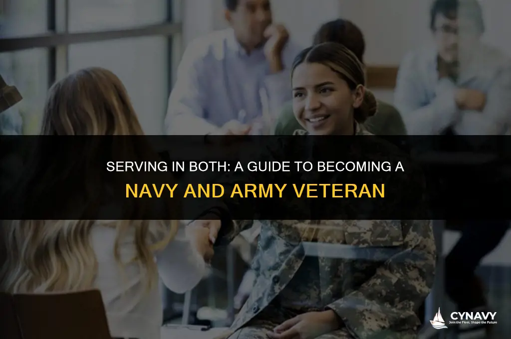 how can you be a navy and army veteran