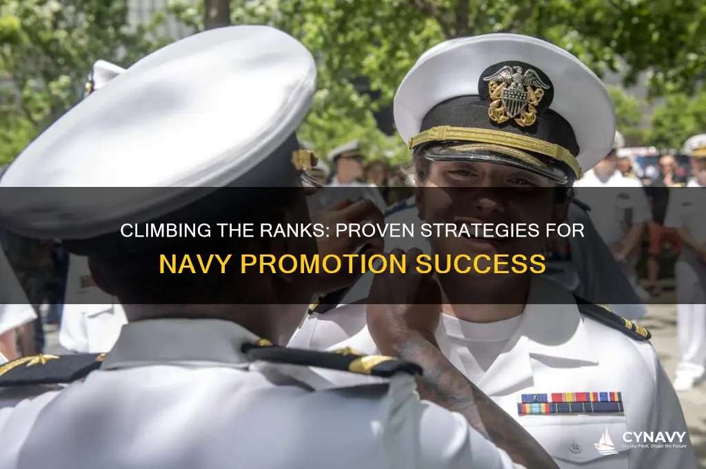 how can you get promoted in the navy
