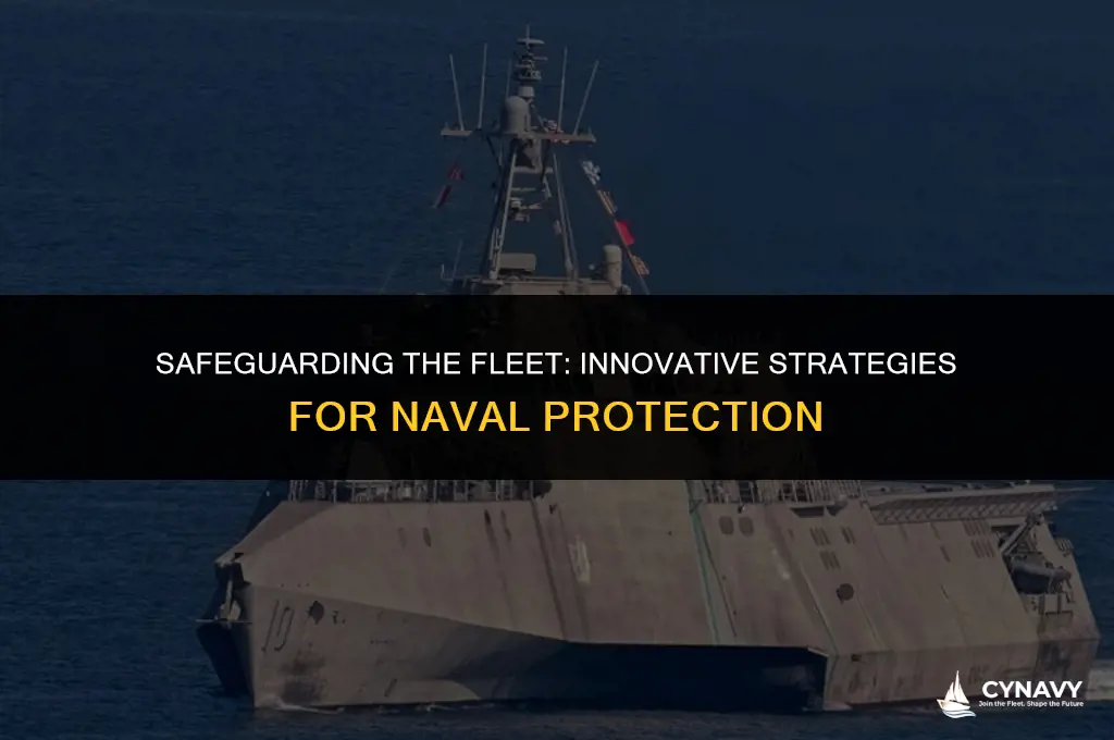 how could the navy protect its ships