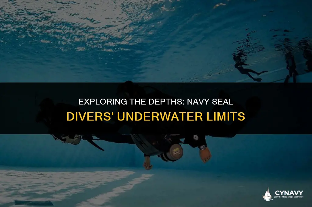 how deep can navy seal divers go