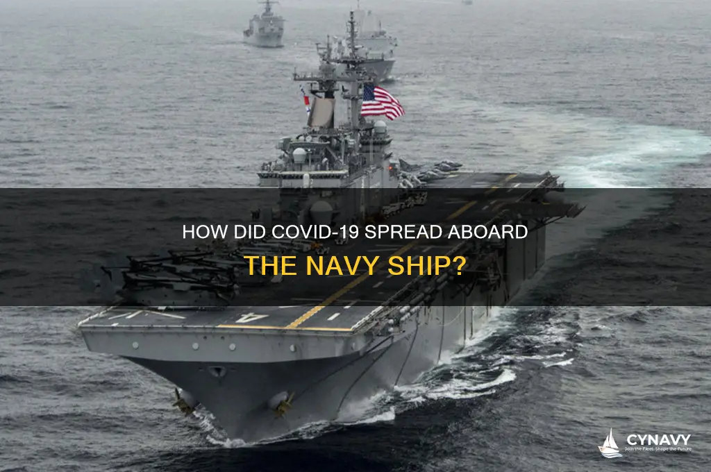 how did coronavirus get on a navy ship