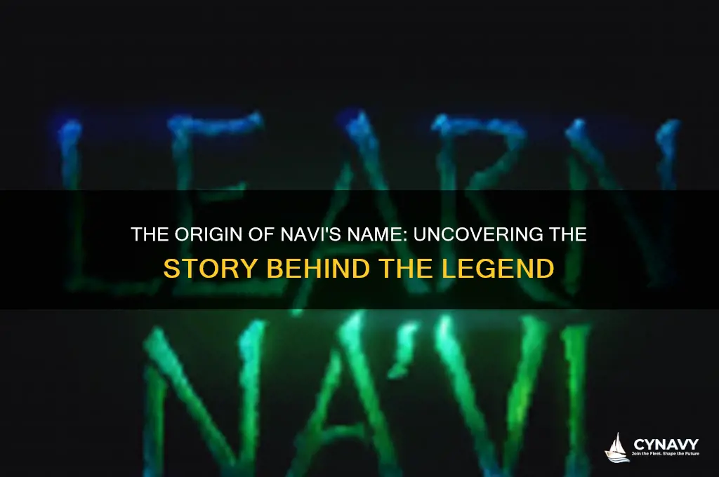 how did navi get her name