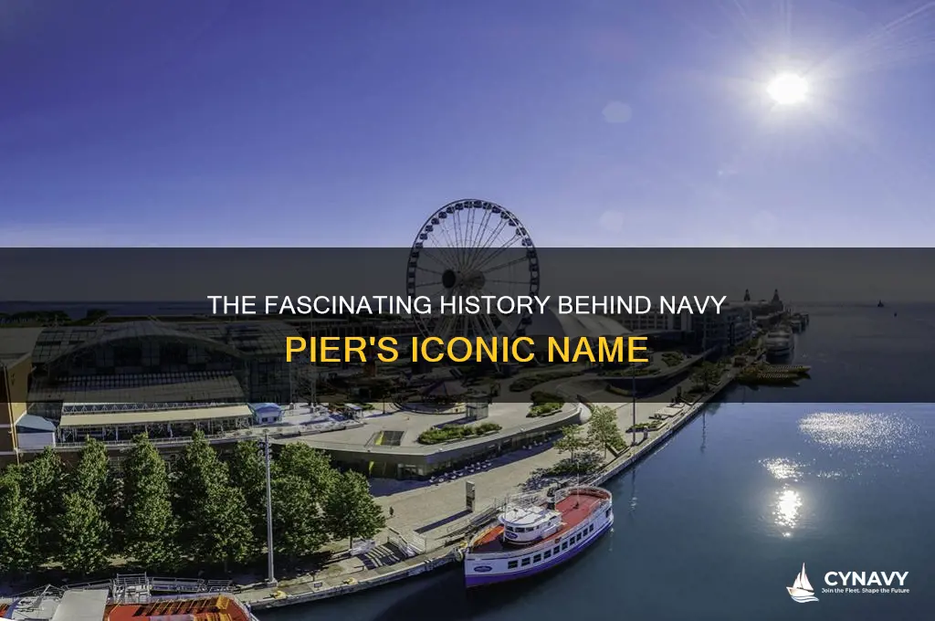 how did navy pier get its name