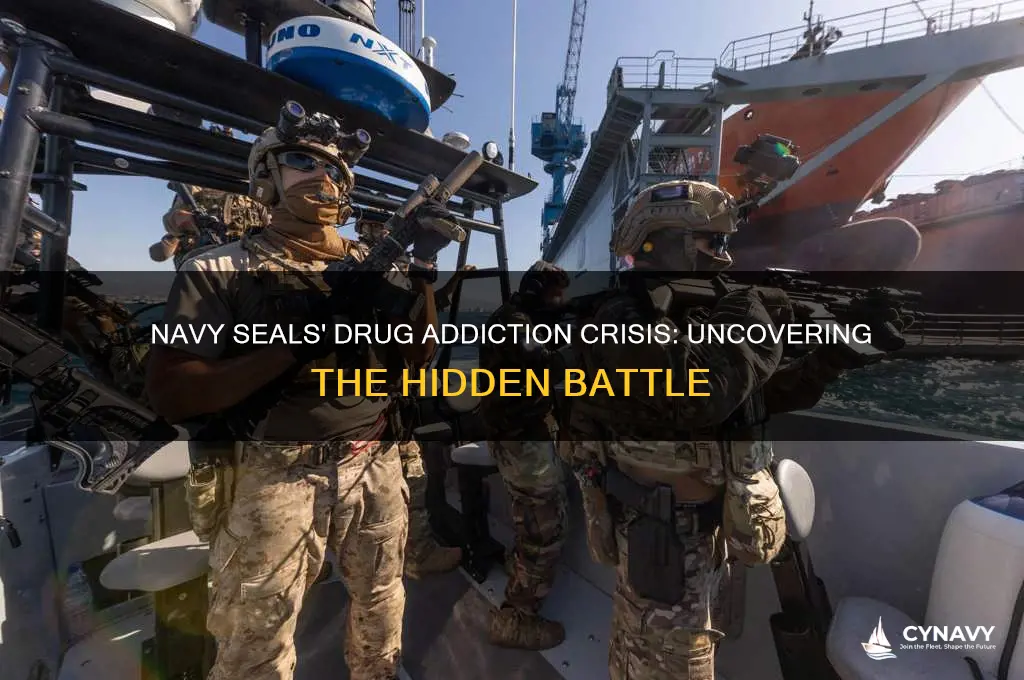 how did navy seals get addicted to drugs