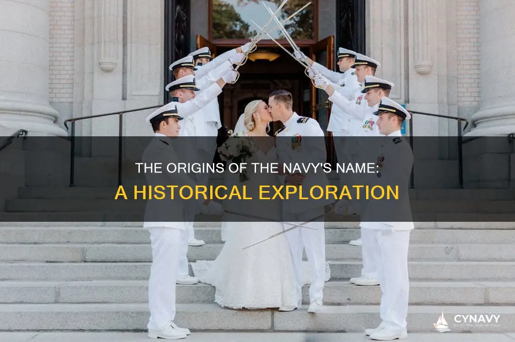 how did the navy get its name