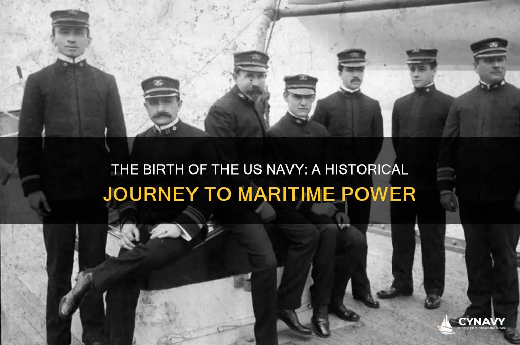 how did the usa get the navy