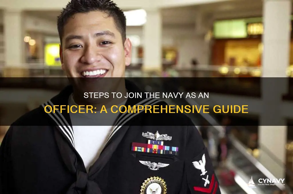 how do i become an officer in the navy