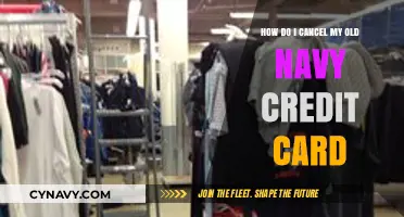 Canceling Your Old Navy Credit Card: A Simple Guide