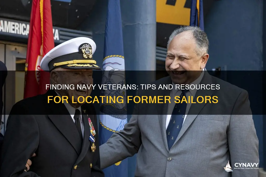 how do i find someone who was in the navy