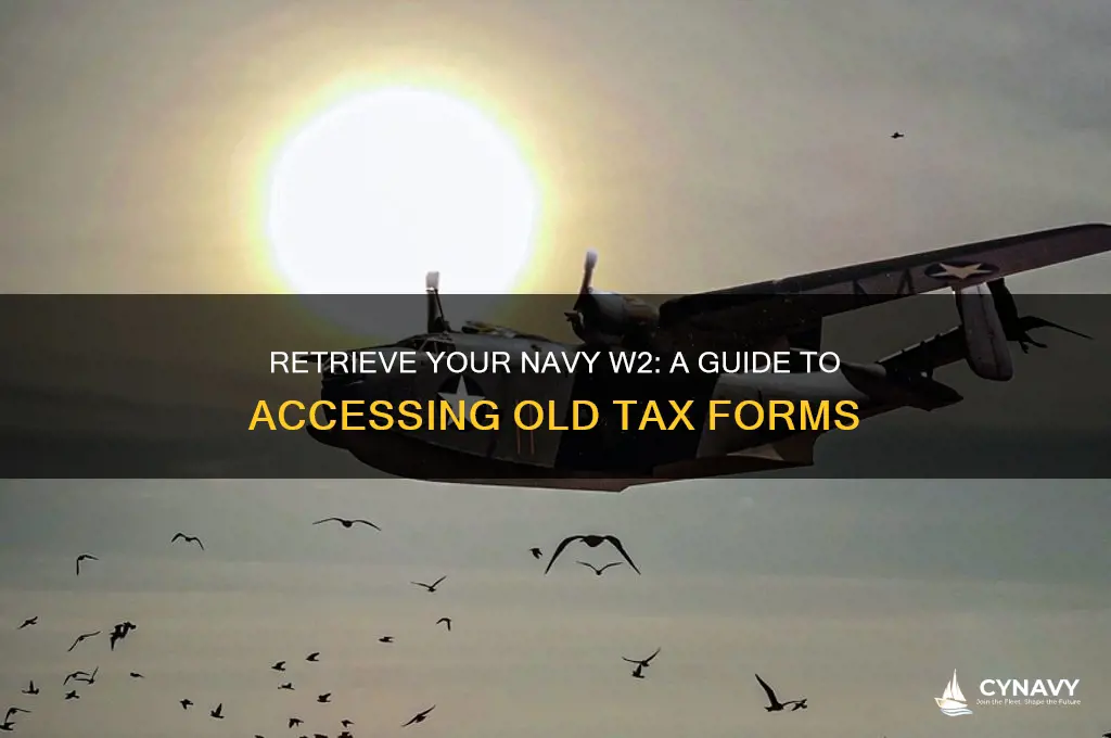 how do i get an old w2 from the navy