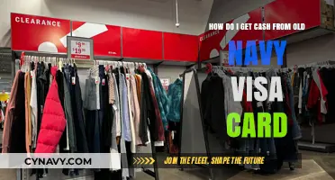 How to Withdraw Cash Using Your Old Navy Visa Card